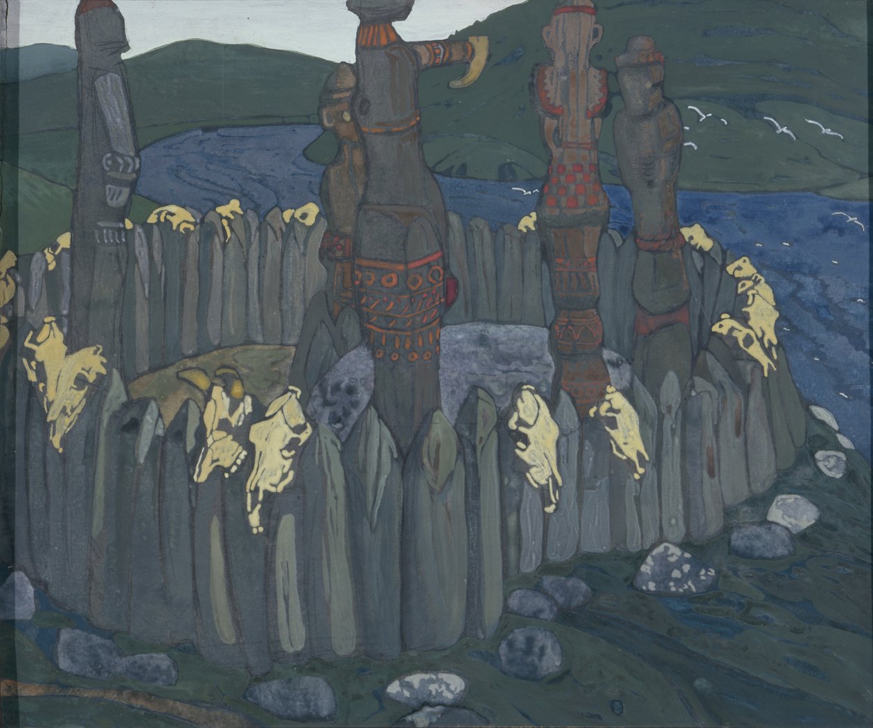 Idols, 1901 tekijältä Nikolai Konstantinowitsch Roerich
