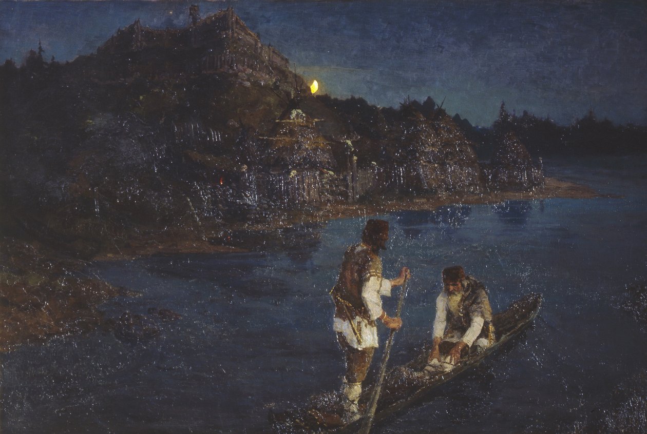 Messenger, 1897 tekijältä Nikolai Konstantinowitsch Roerich