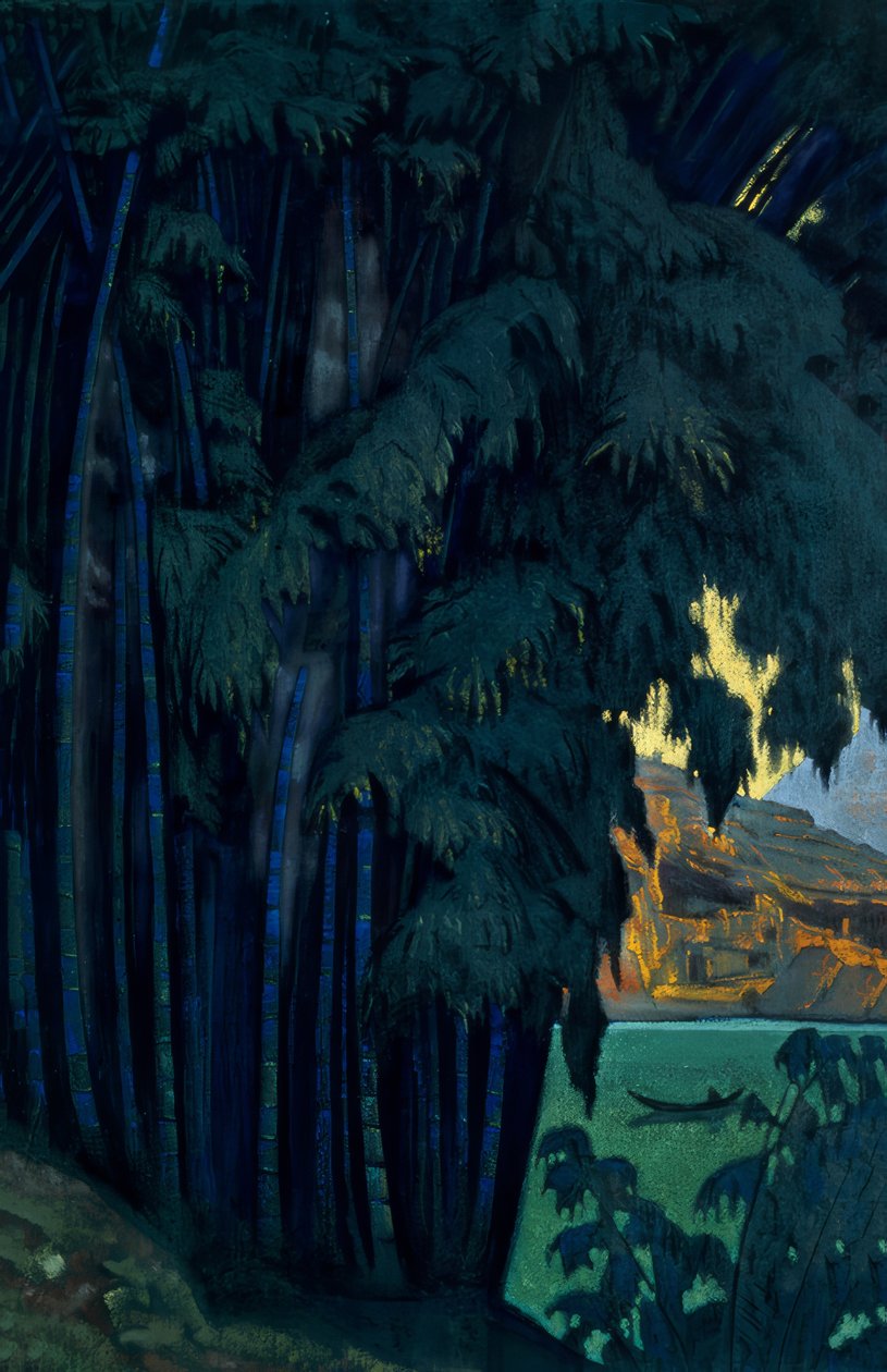 N.K.Roerich, Ashram, Ceylon tekijältä Nikolai Konstantinowitsch Roerich