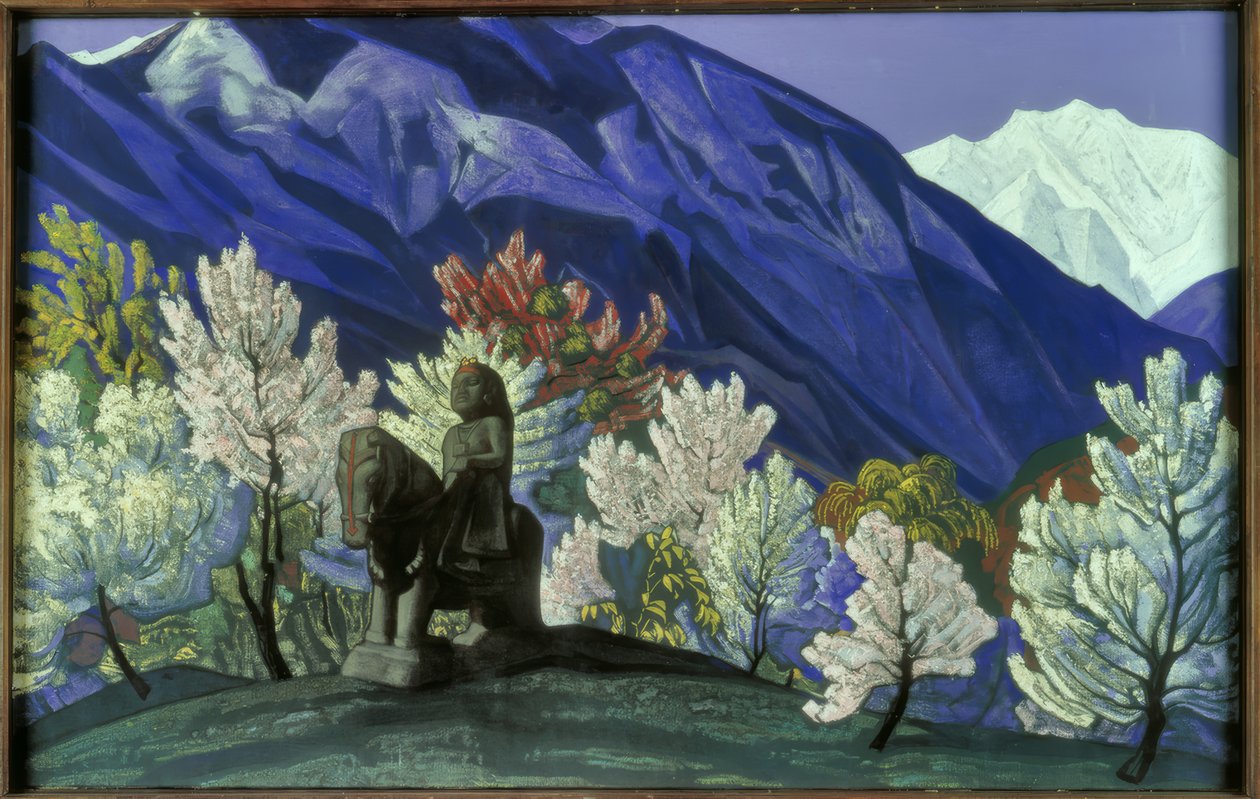 Hmm. K. Ro-collar ch, työkalu on tekijän painos, Kuuta tekijältä Nikolai Konstantinowitsch Roerich