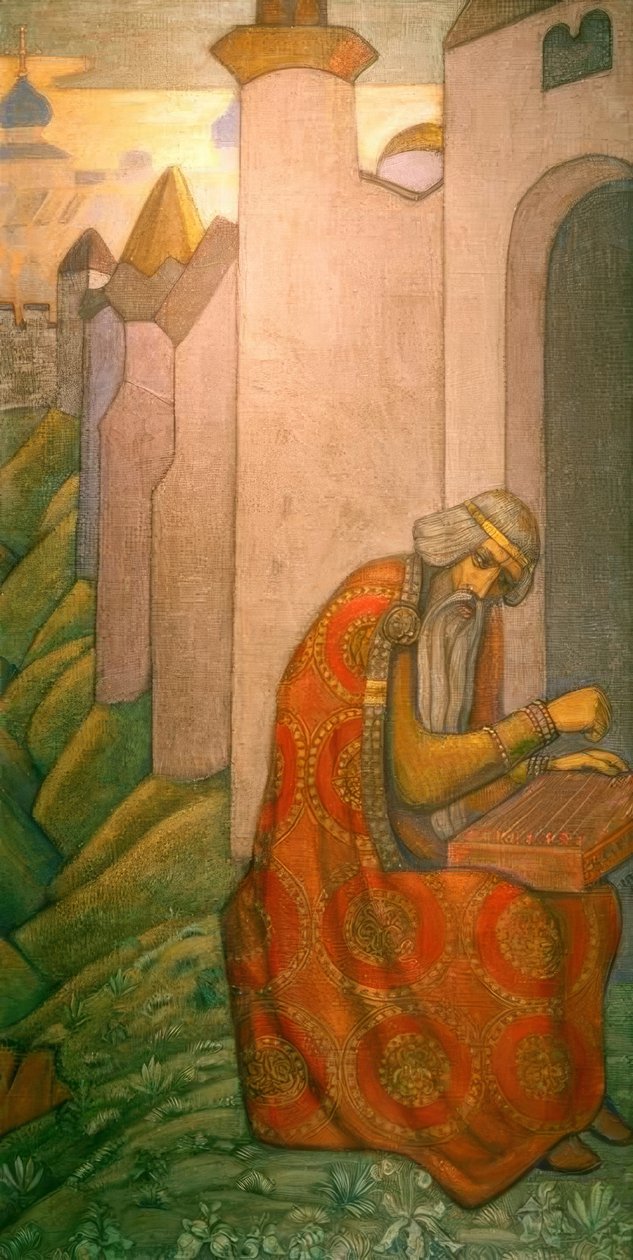 N.K. Roerich, slaavilainen runoilija (bayan) tekijältä Nikolai Konstantinowitsch Roerich