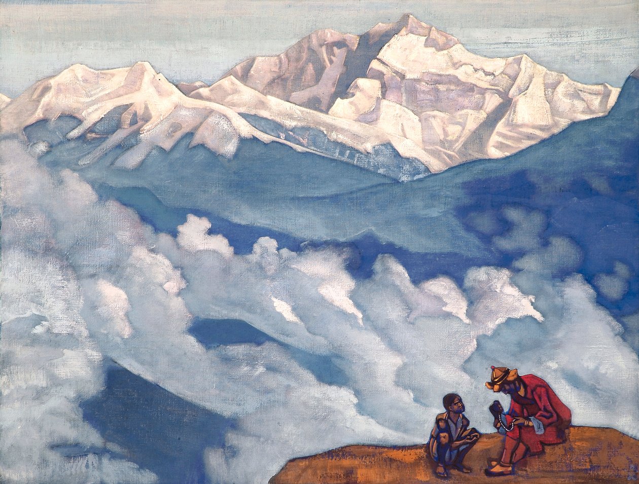 Etsimisen helmi, 1924. tekijältä Nikolai Konstantinowitsch Roerich