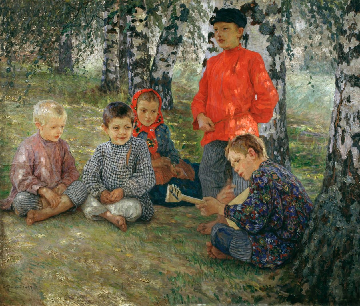 Virtuoosi, 1891. tekijältä Nikolai Petrovich Bogdanov Belsky