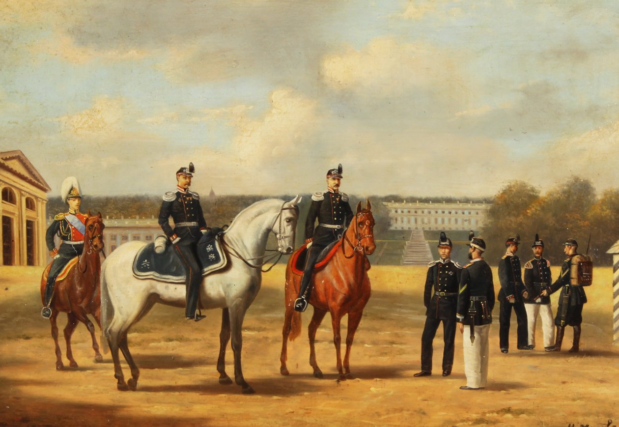 Grenadiers Tsarskoe Selossa tekijältä Nikolai Sergeyevich Matveyev