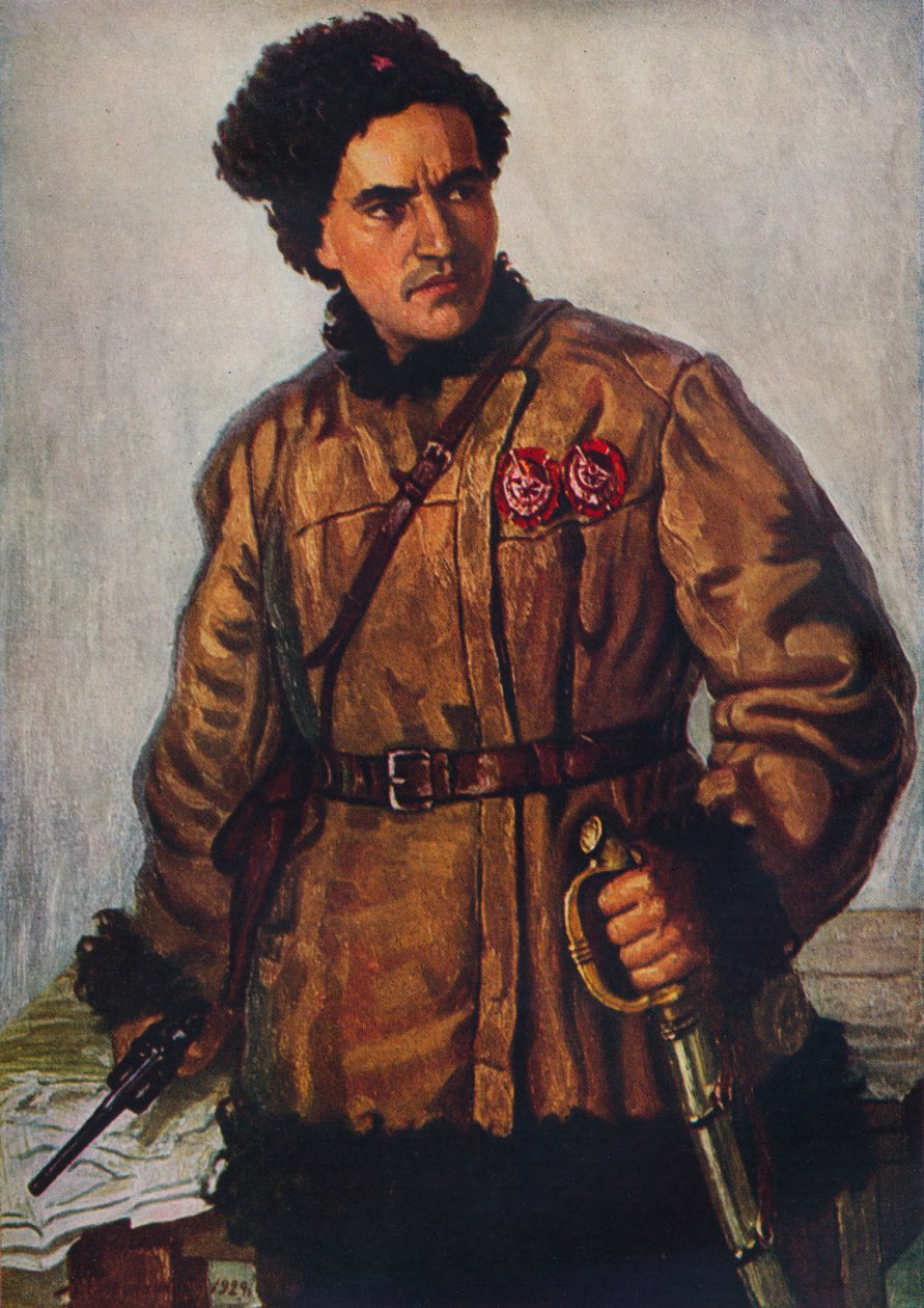 partisaani A. G. Lunev, 1929 tekijältä Nikolai Strunnikov