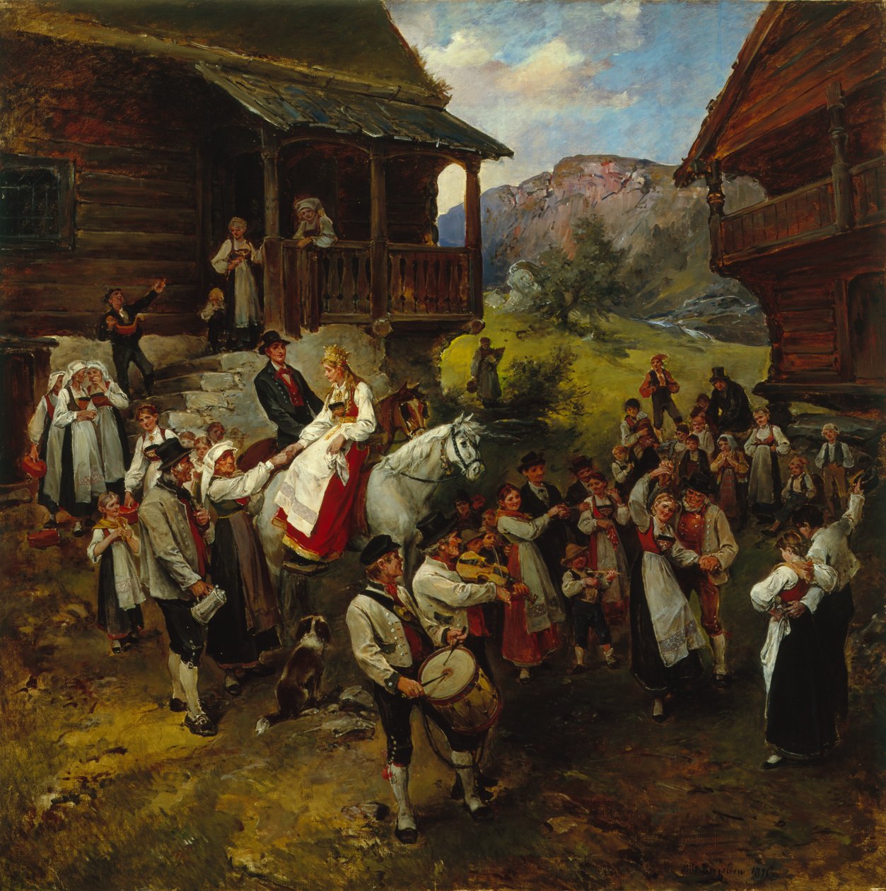 Häät maatila tekijältä Nils Bergslien