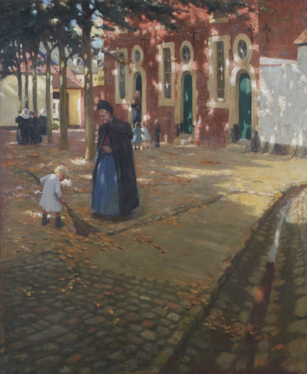 Huonekalut ja erilaiset esineet 1100- ja 1300-luvuilta tekijältä Norman Garstin