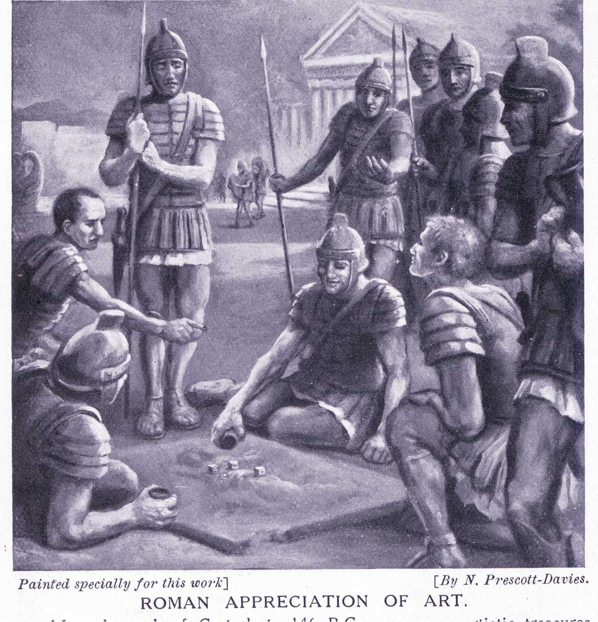 Roomalainen taiteen arvostus tekijältä Norman Prescott Davies