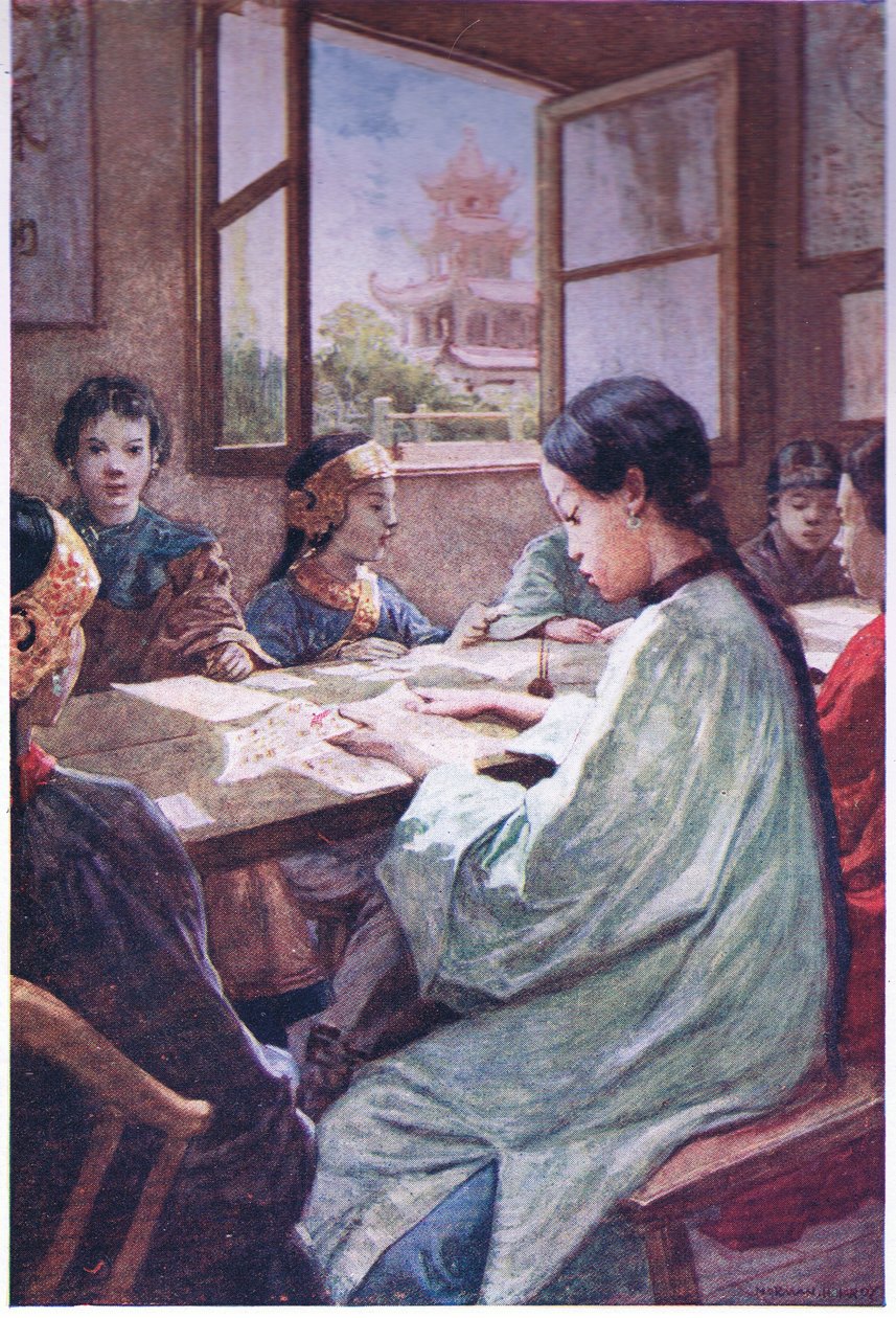 Kiinalainen koulu n. 1900 tekijältä Norman Hardy