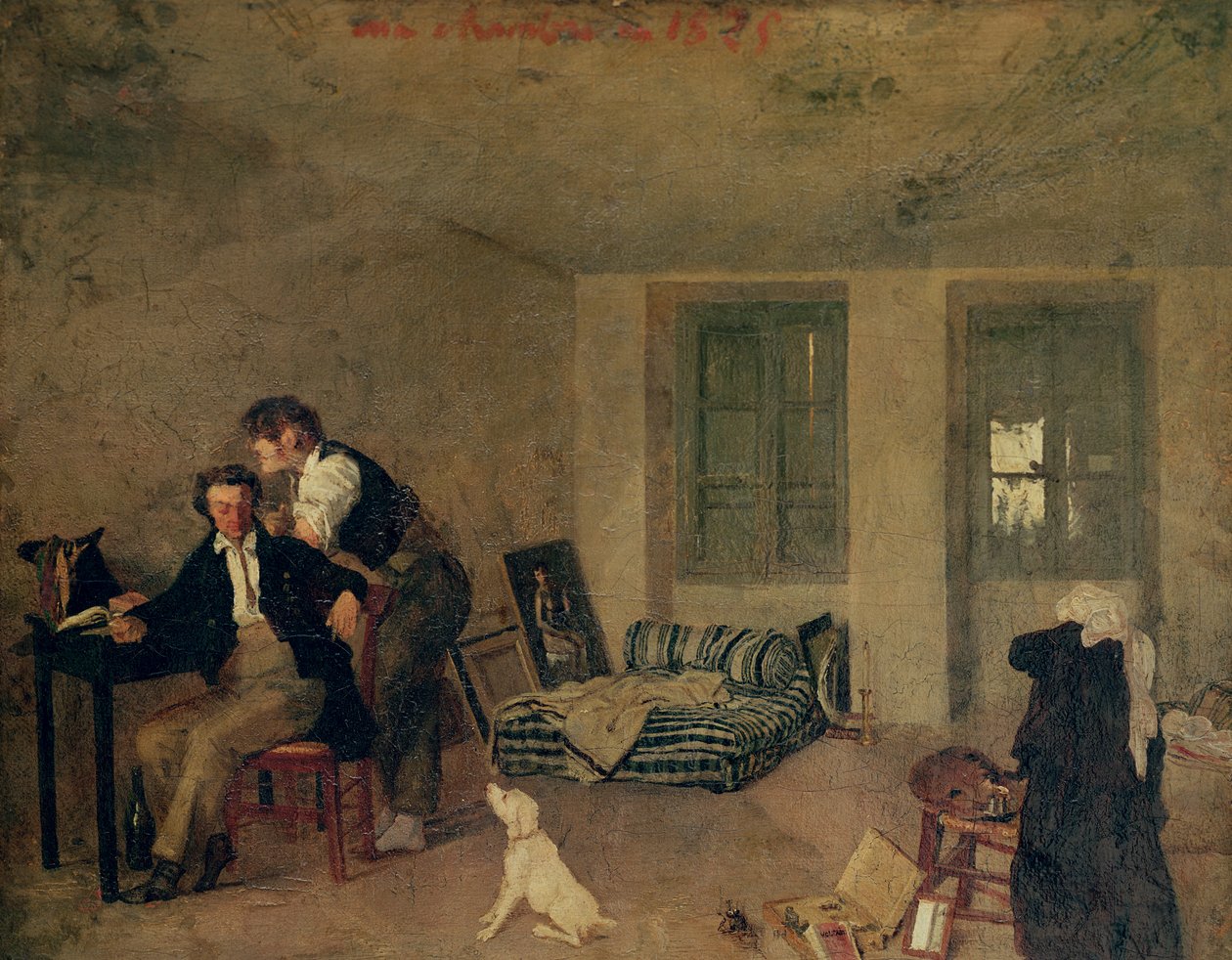 Huoneeni vuonna 1825 tekijältä Octave Tassaert