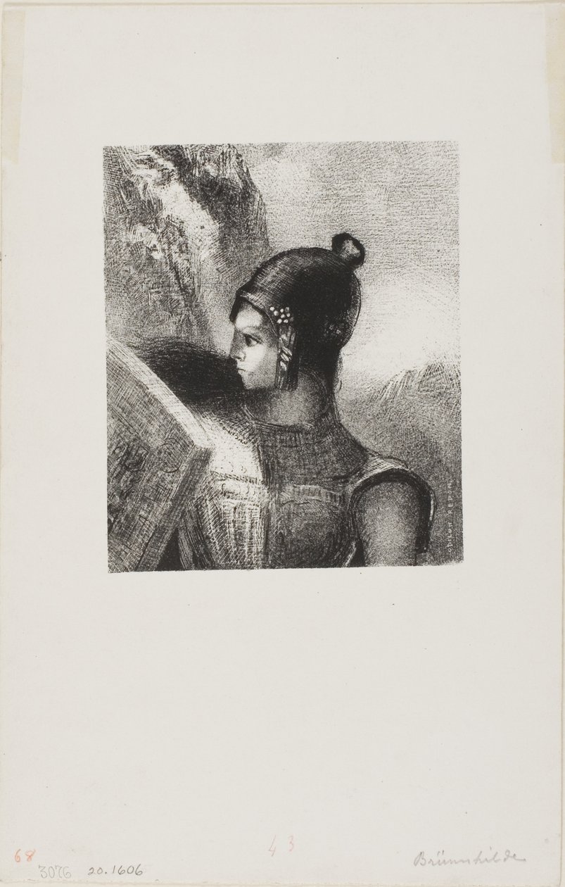 Brunnhilde tekijältä Odilon Redon