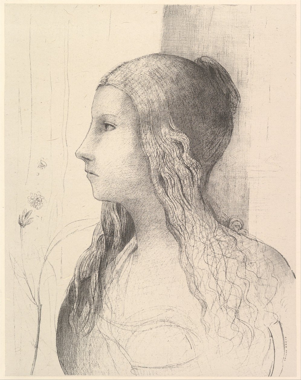 Brunnhilde Jumalien hämärä, 1894. tekijältä Odilon Redon