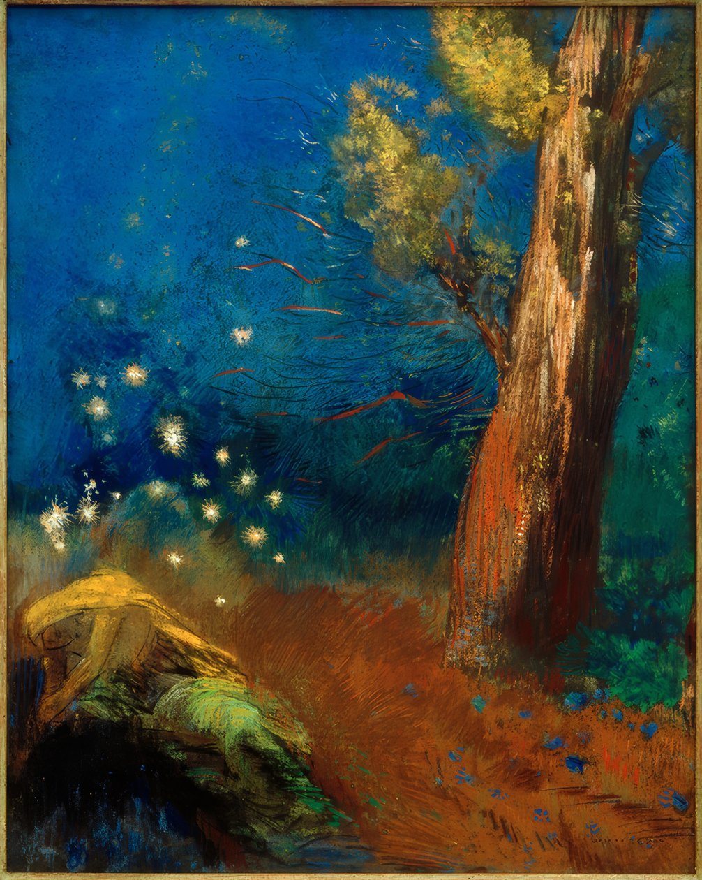 Buddhan kuolema tekijältä Odilon Redon
