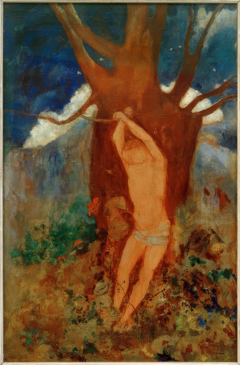 Der heilige Sebastian tekijältä Odilon Redon