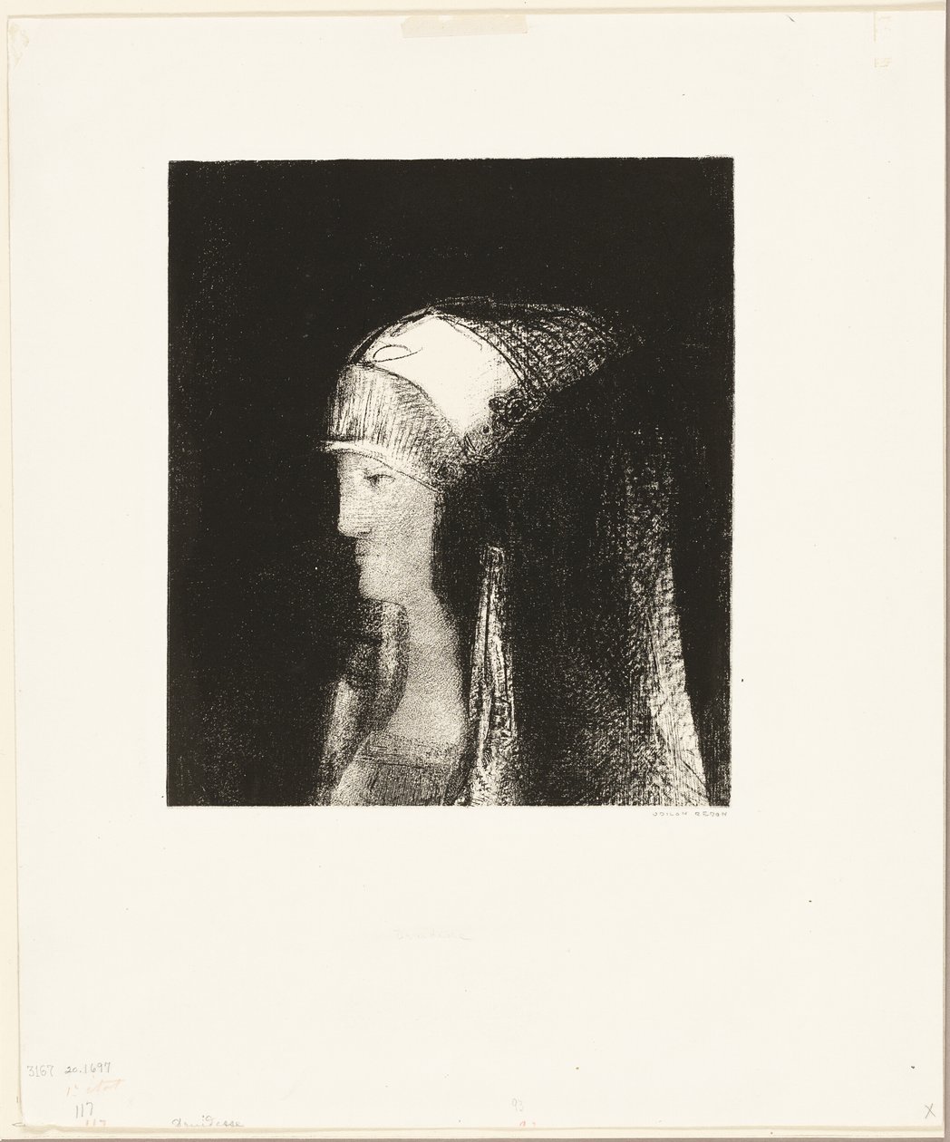 Druidess tekijältä Odilon Redon