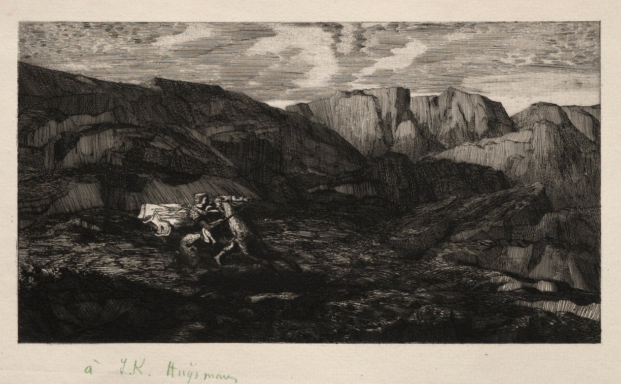 Pelko, 1866. tekijältä Odilon Redon