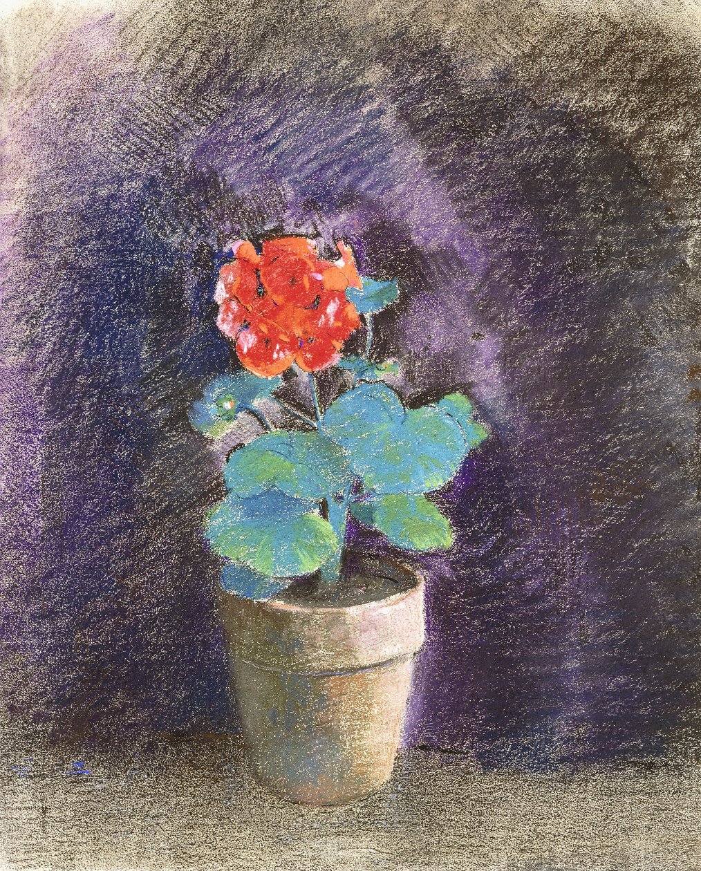 Geranium, tekijältä Odilon Redon