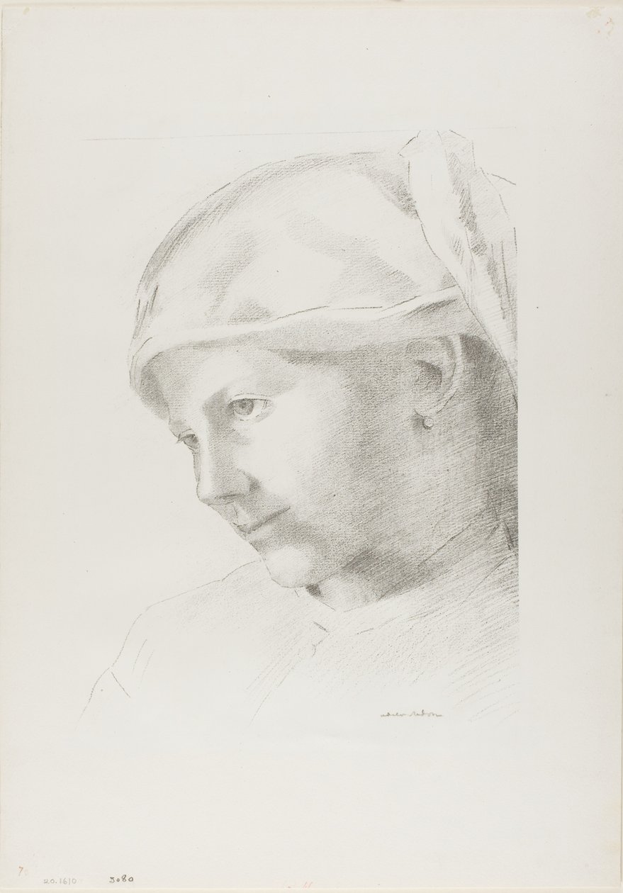 Tyttö tekijältä Odilon Redon
