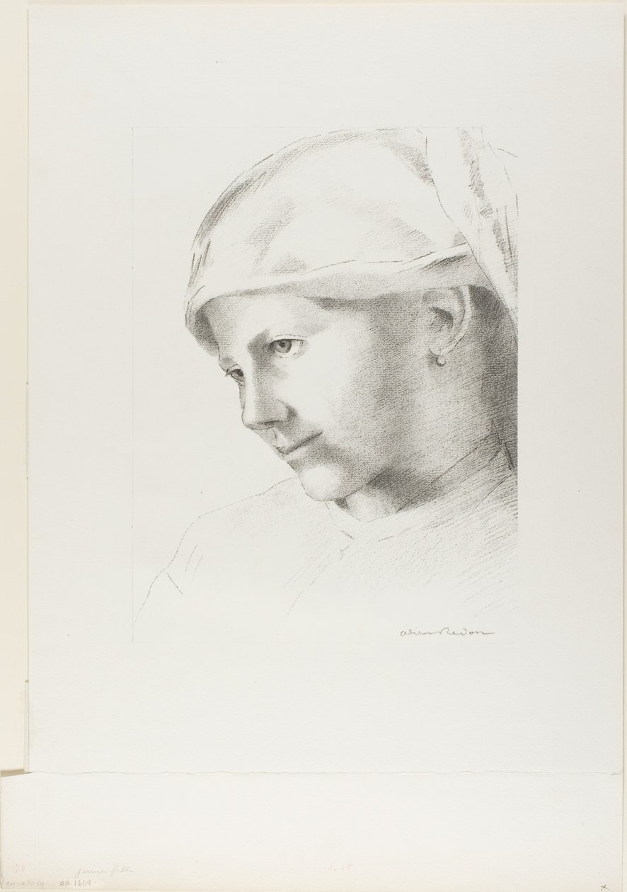 Tyttö tekijältä Odilon Redon