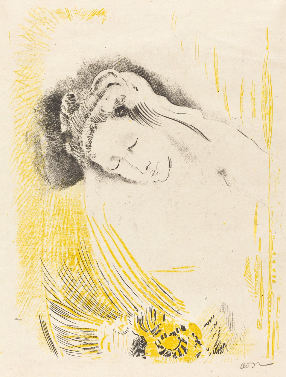 l sulmiitti (sulmiitti) tekijältä Odilon Redon