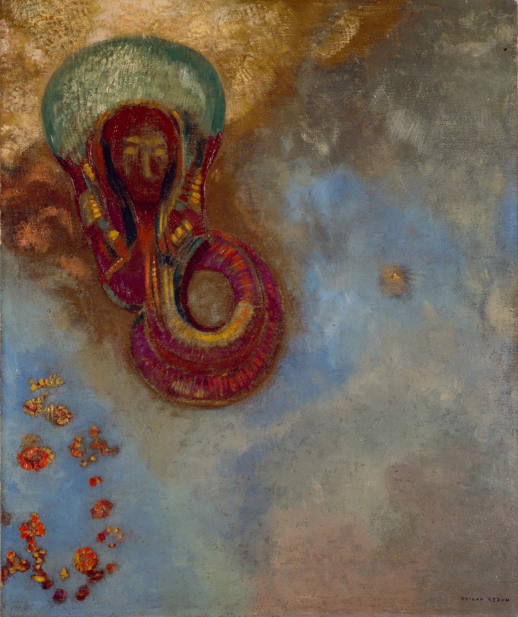 Oannes tekijältä Odilon Redon