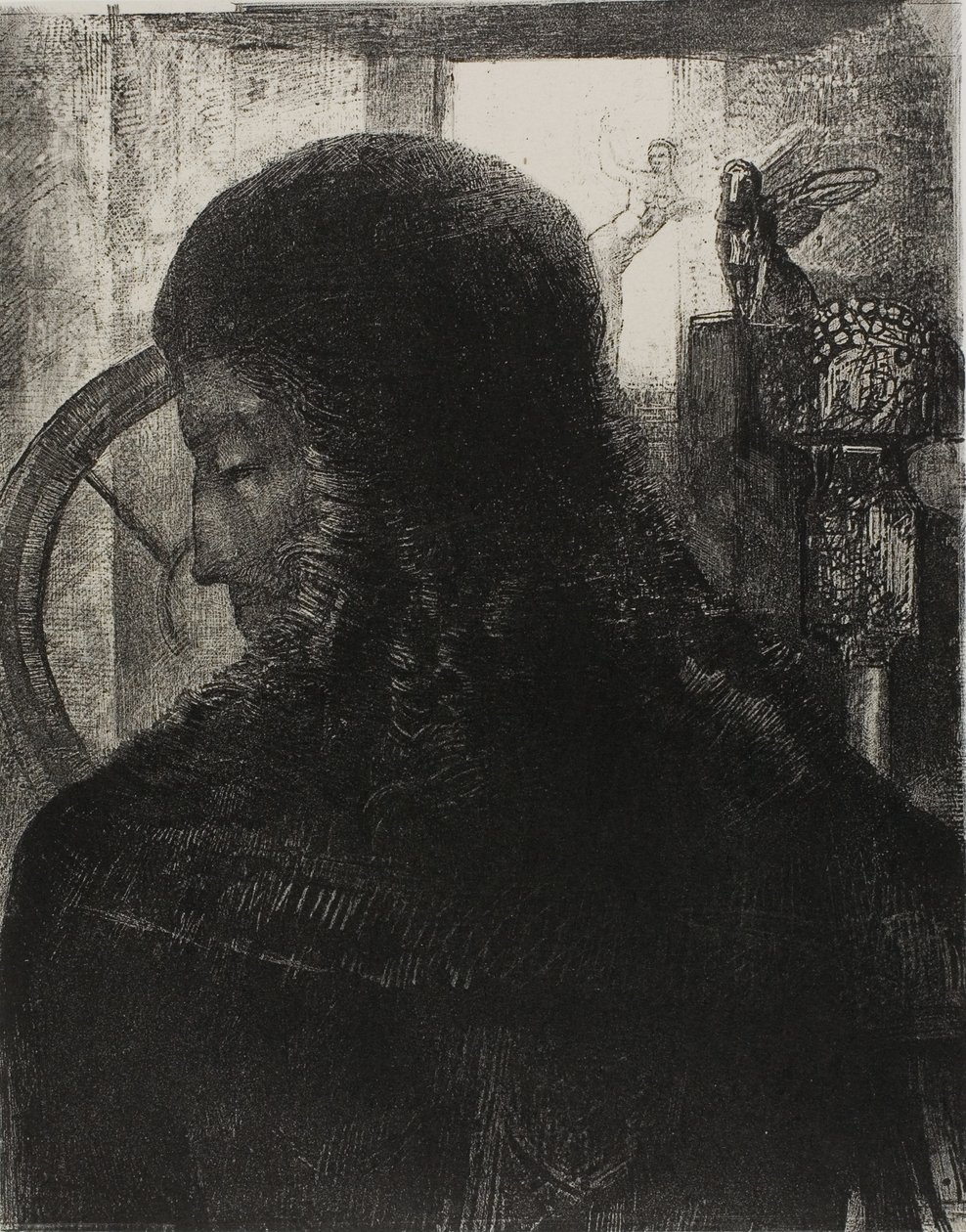 Vanha ritari tekijältä Odilon Redon