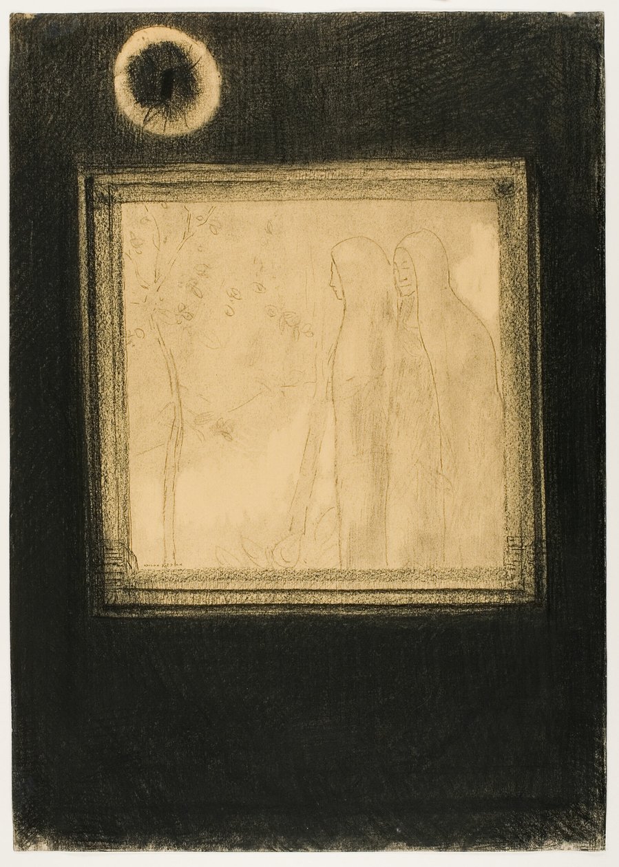 Hurskaat naiset tekijältä Odilon Redon