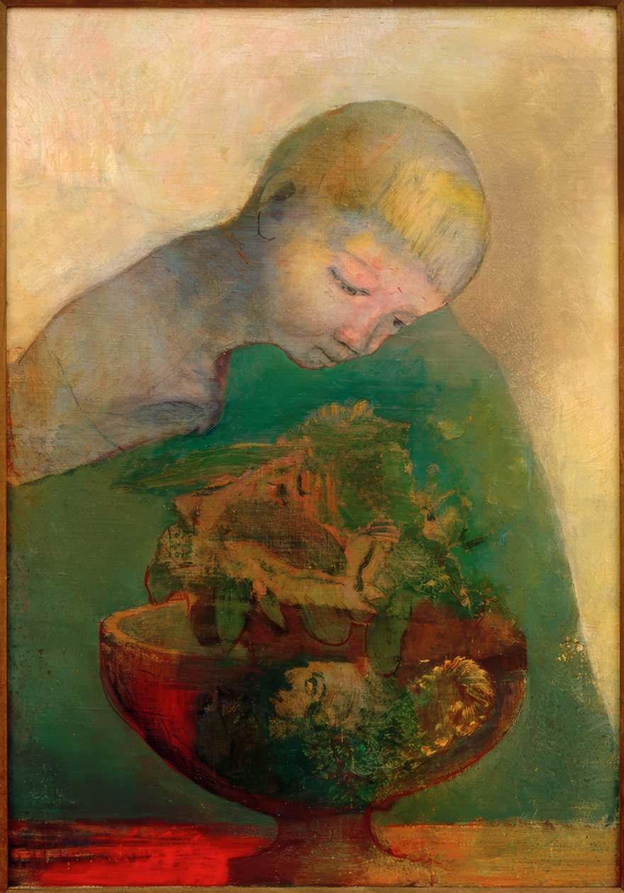 Schale des Werdens tekijältä Odilon Redon
