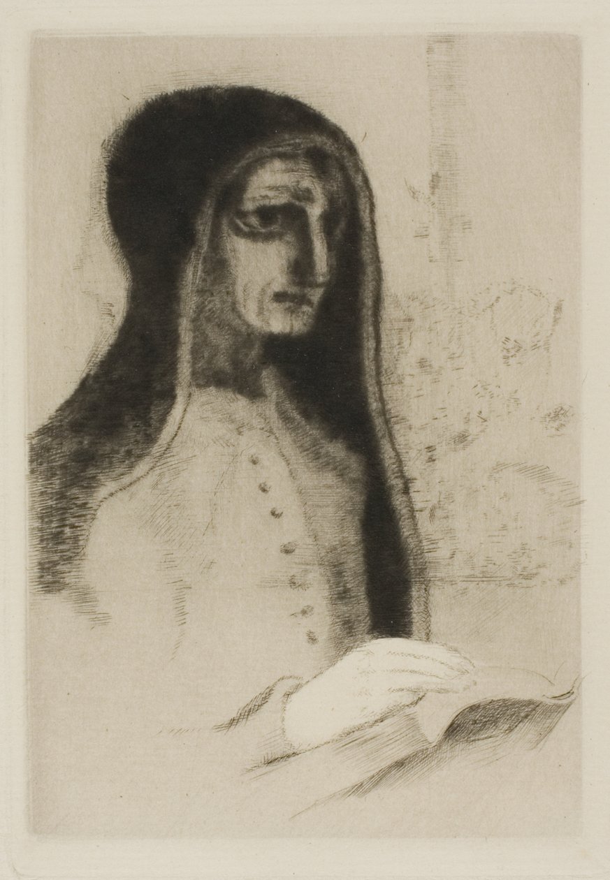 Kirja (Pyhä Teresa) tekijältä Odilon Redon