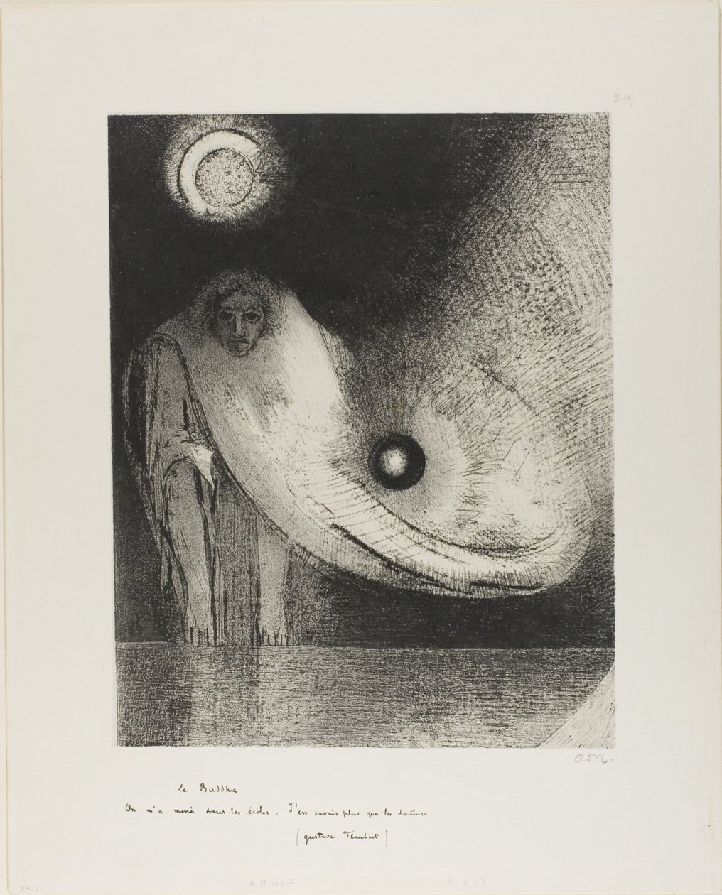 Buddha tekijältä Odilon Redon