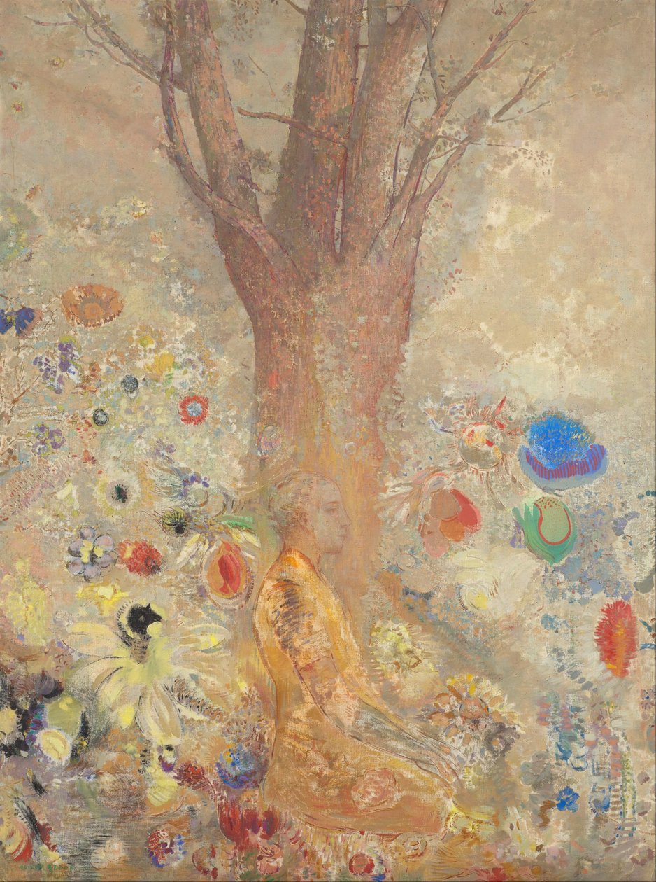 Buddha tekijältä Odilon Redon