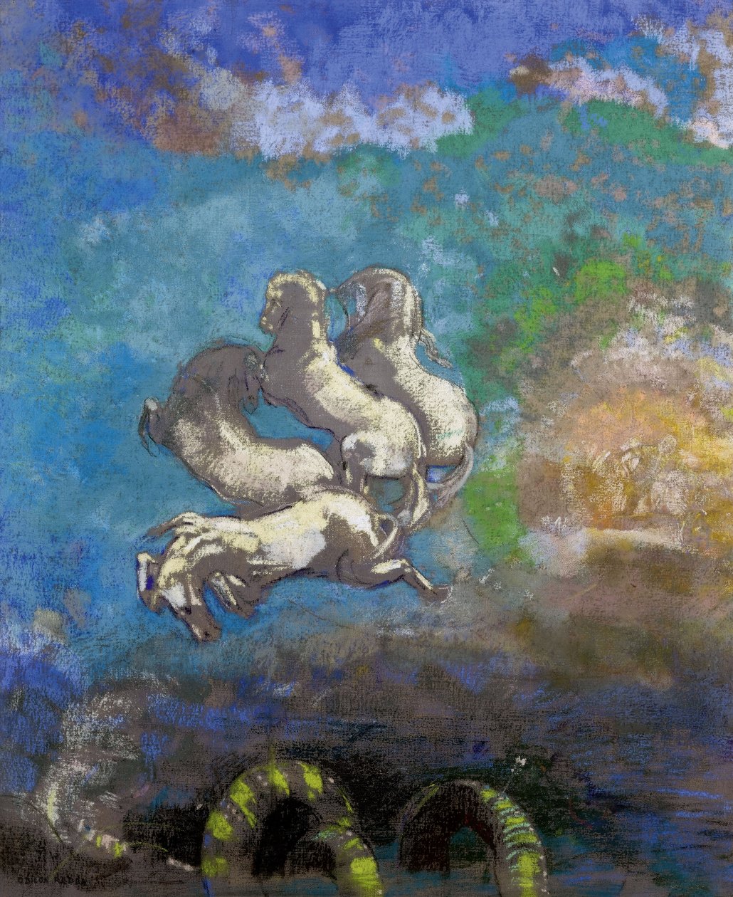 Apollon vaunut tekijältä Odilon Redon