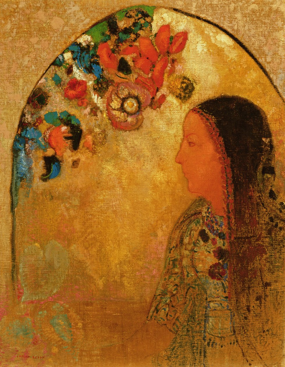 Goottilainen ikkuna tekijältä Odilon Redon