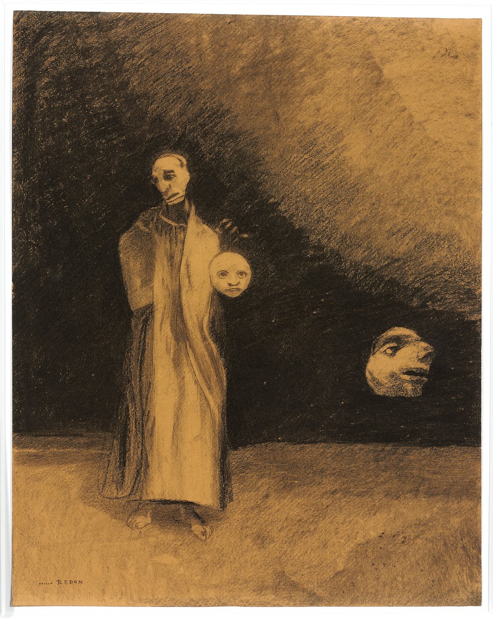 Painajainen, 1881 tekijältä Odilon Redon