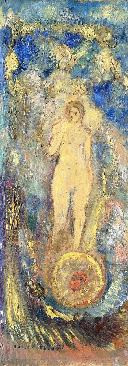 Onnenpyörä, tekijältä Odilon Redon