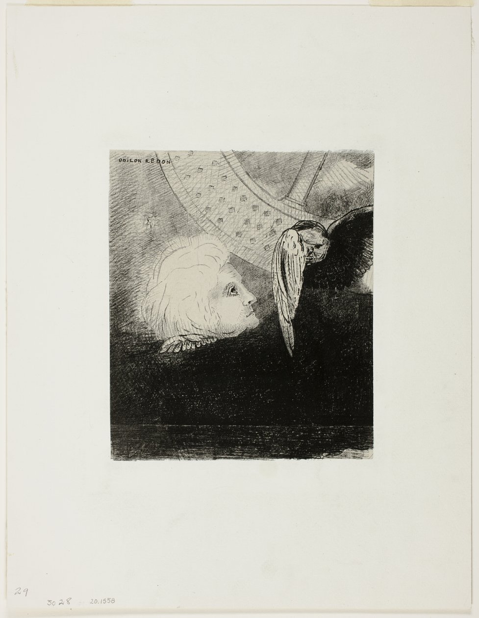 The Wheel, levy kolme In Dreamsista tekijältä Odilon Redon