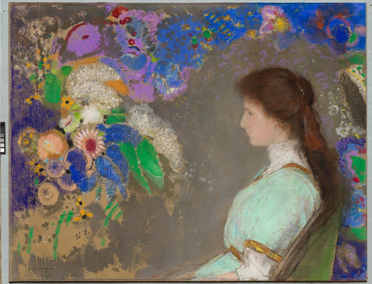 Violet Heymann, 1910 tekijältä Odilon Redon