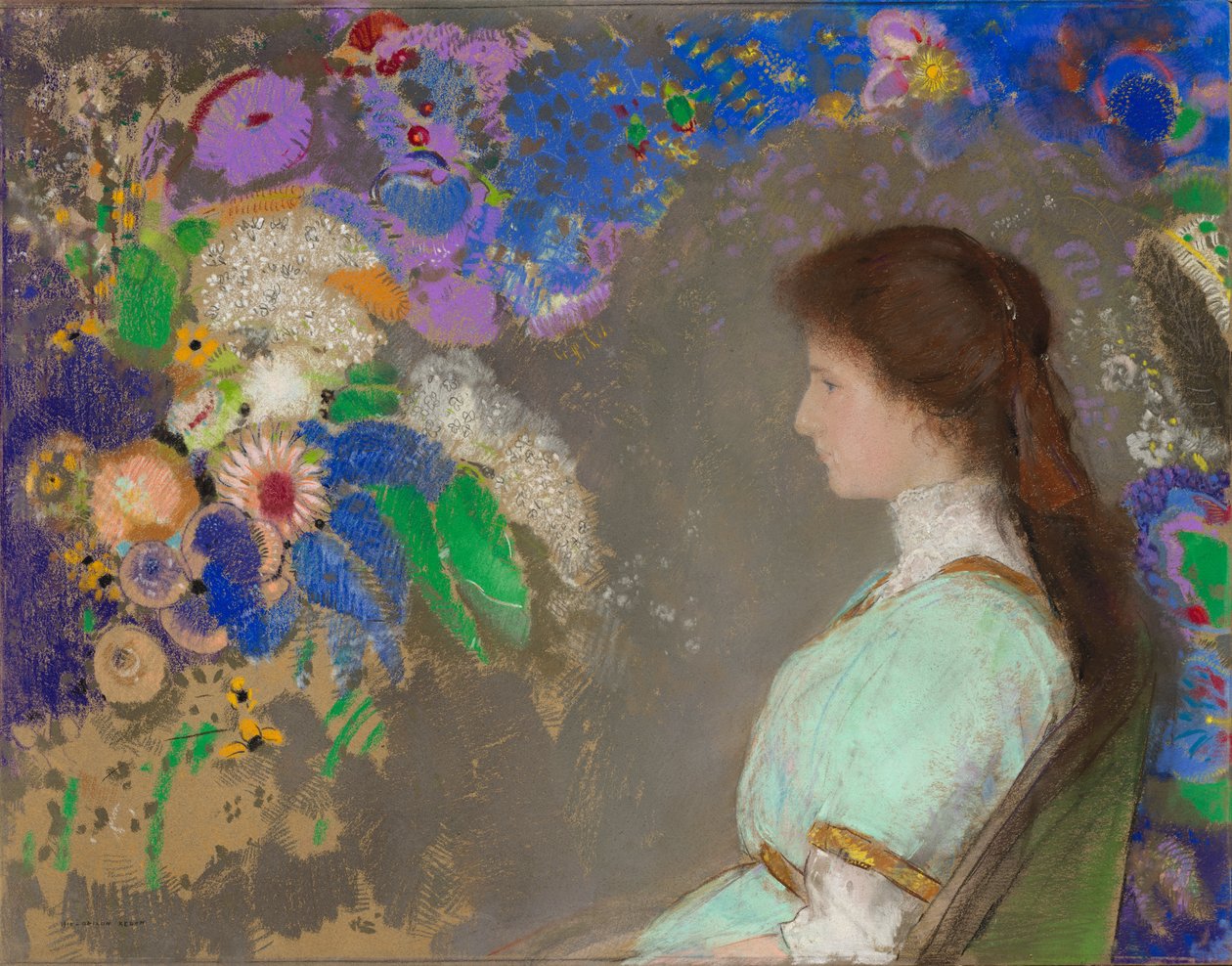 Violette Heymann tekijältä Odilon Redon