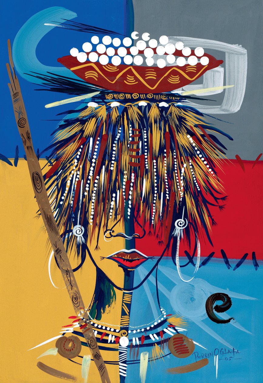 African Beauty 2, 2005 tekijältä Oglafa Ebitari Perrin