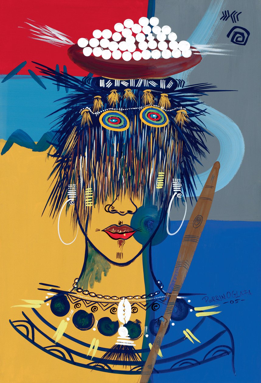 African Beauty 3, 2005 tekijältä Oglafa Ebitari Perrin