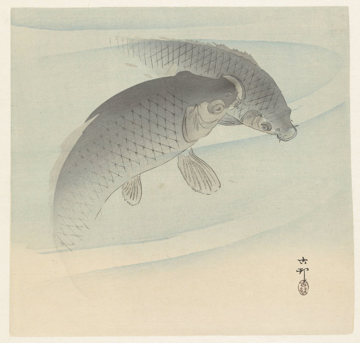 Kaksi karppia tekijältä Ohara Koson