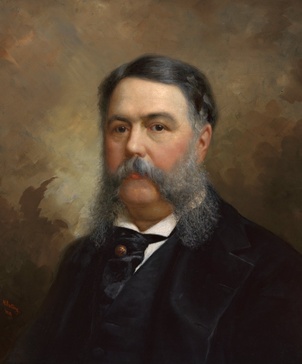 Chester A. Arthur, 1881. tekijältä Ole Peter Hansen Balling
