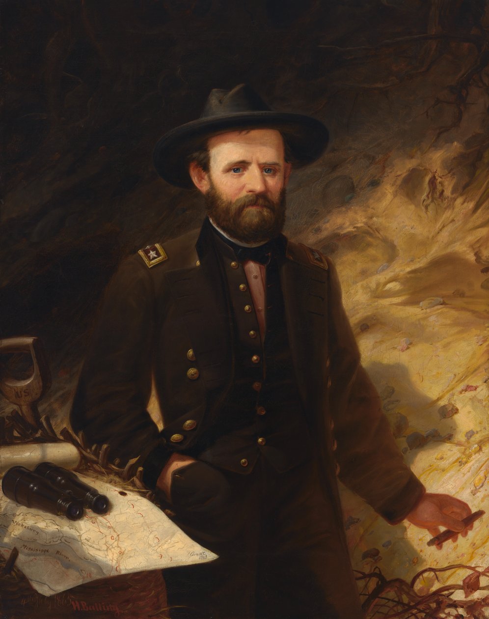 Ulysses S. Grant, 1865. tekijältä Ole Peter Hansen Balling