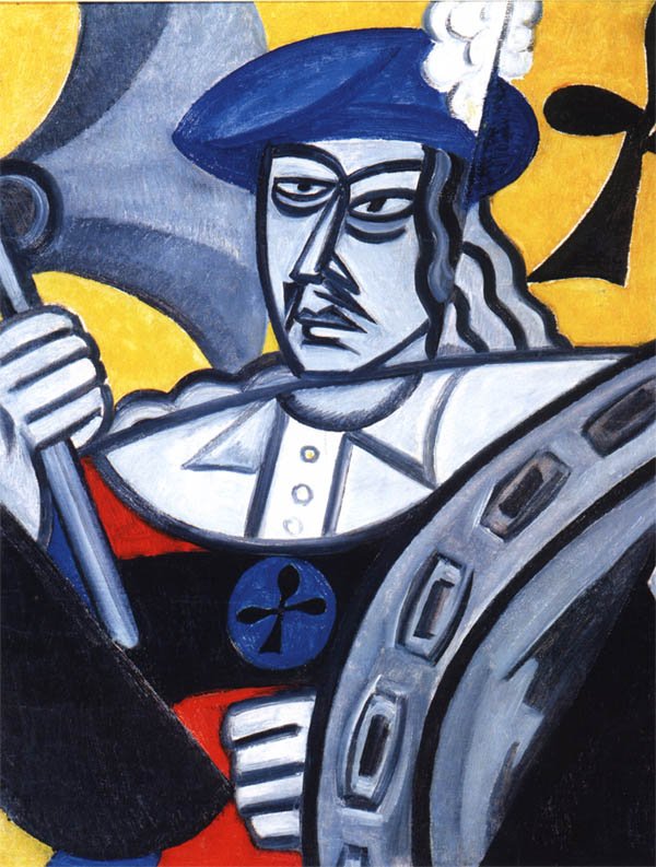 Jack of Clubs tekijältä Olga Rozanova