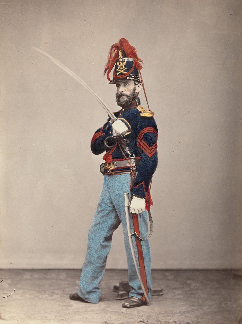Kevyttykistö, kersanttimajuri, 1866. tekijältä Oliver H. Willard.