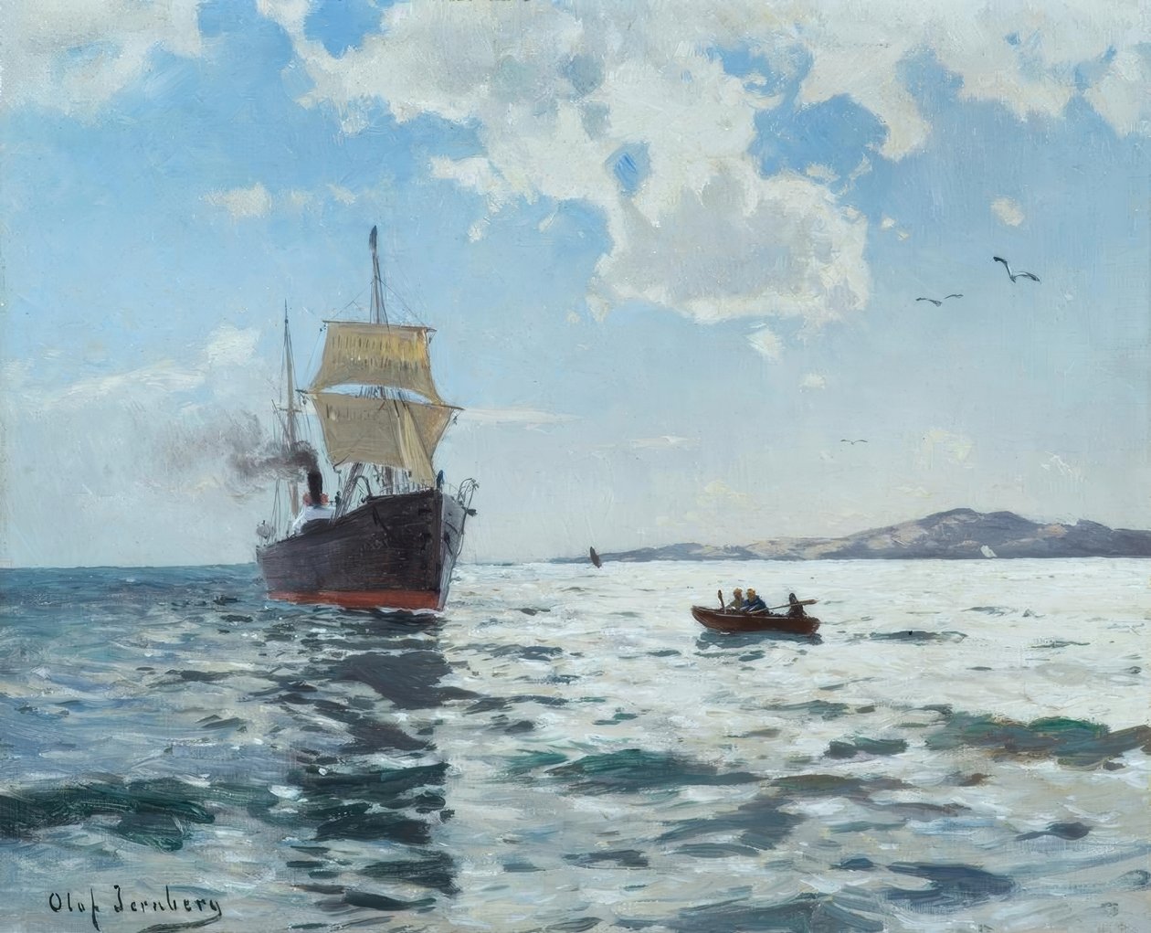 O.Jernberg, Marineschiff tekijältä Olof Jernberg