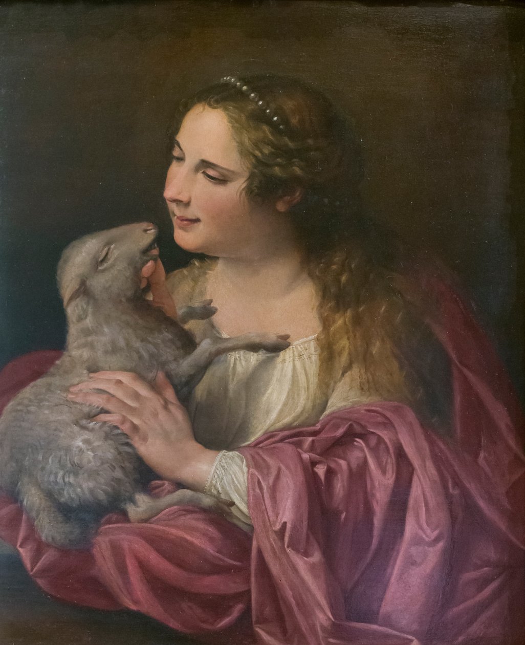 Pyhä Agnes tekijältä Orazio Gentileschi