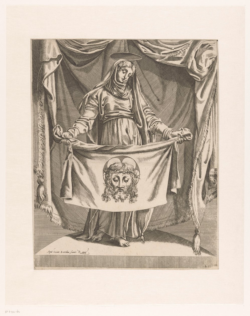 Veronica hikikankaalla tekijältä Orazio de Santis (attributed to)