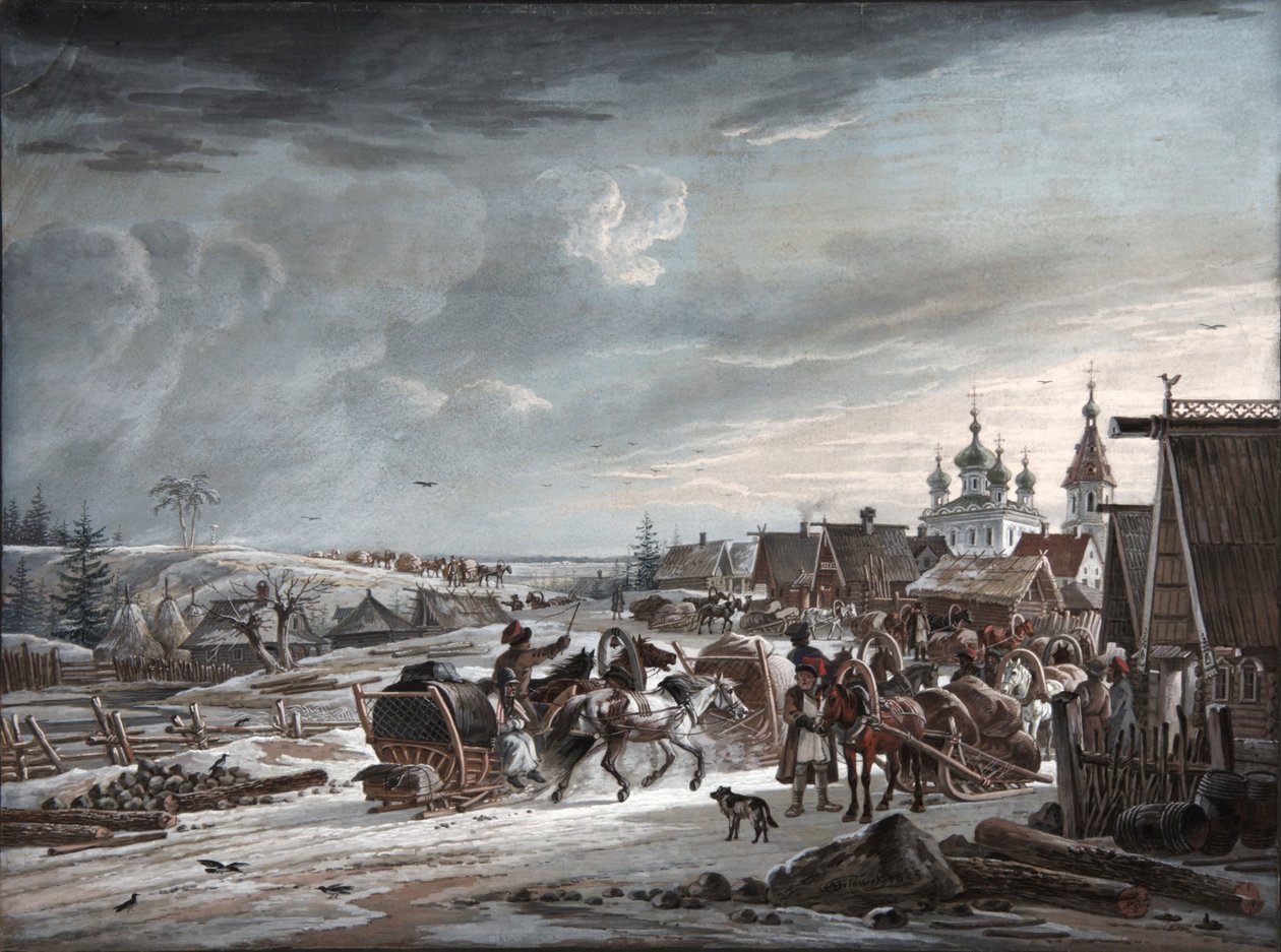 Talvi, 1825. tekijältä Orlowski