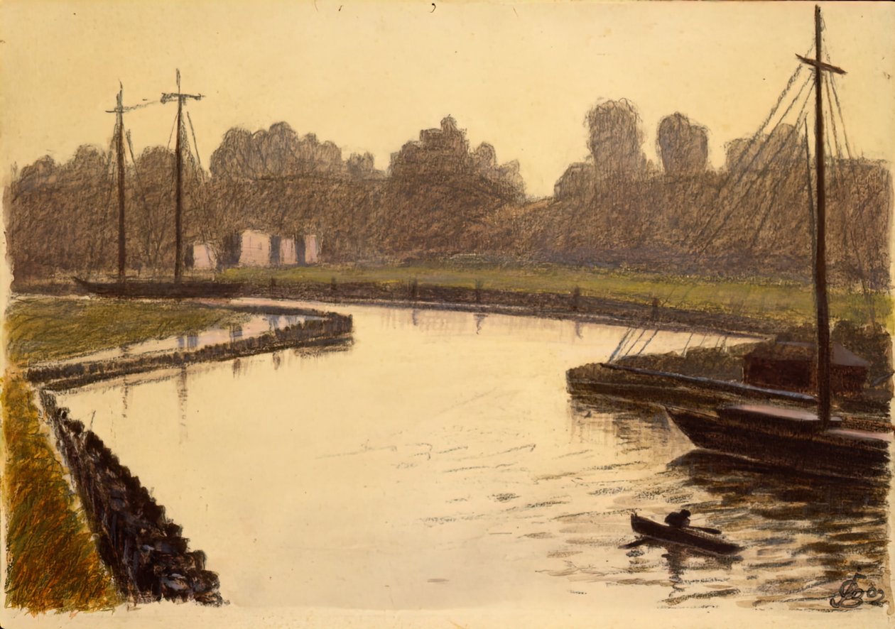 Nimetön, 1902. tekijältä Oscar Bluemner